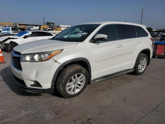  Salvage Toyota Highlander