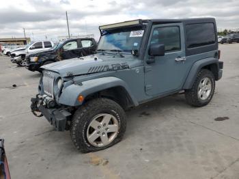  Salvage Jeep Wrangler