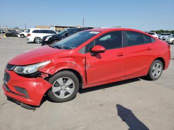  Salvage Chevrolet Cruze