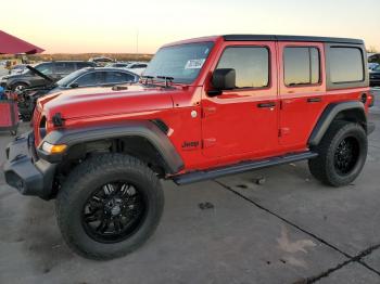  Salvage Jeep Wrangler