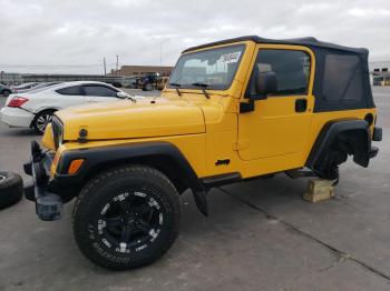  Salvage Jeep Wrangler