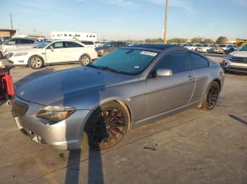  Salvage BMW 6 Series