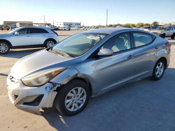  Salvage Hyundai ELANTRA