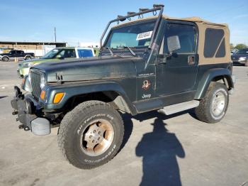  Salvage Jeep Wrangler