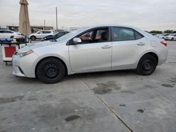  Salvage Toyota Corolla