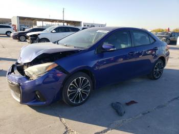  Salvage Toyota Corolla