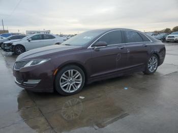  Salvage Lincoln MKZ