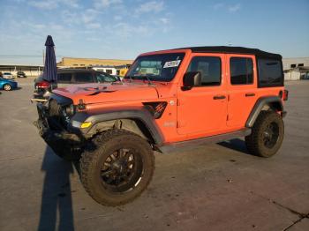  Salvage Jeep Wrangler