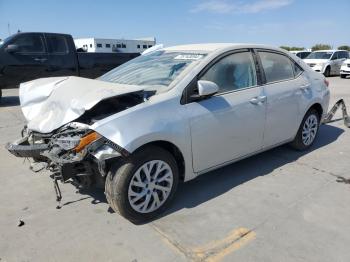  Salvage Toyota Corolla