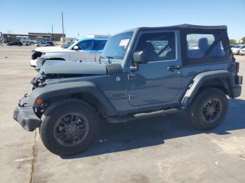  Salvage Jeep Wrangler