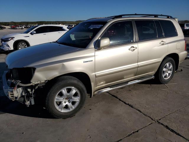  Salvage Toyota Highlander