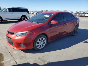  Salvage Toyota Corolla