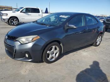  Salvage Toyota Corolla