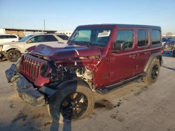  Salvage Jeep Wrangler