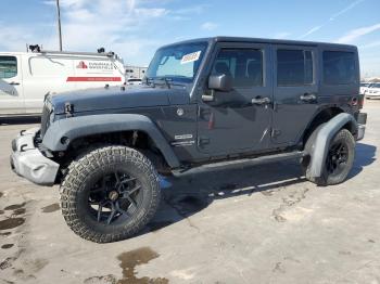  Salvage Jeep Wrangler