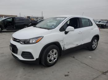  Salvage Chevrolet Trax