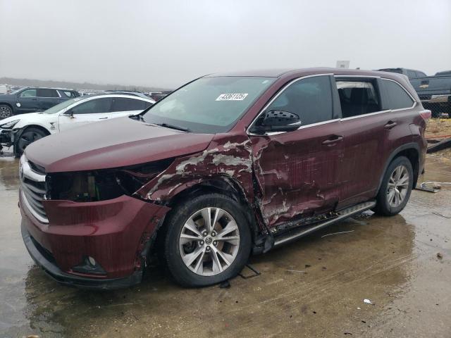  Salvage Toyota Highlander