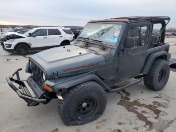  Salvage Jeep Wrangler