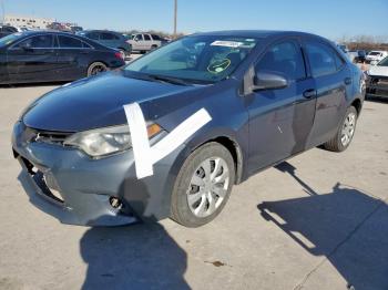  Salvage Toyota Corolla