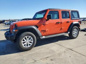  Salvage Jeep Wrangler