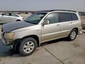  Salvage Toyota Highlander