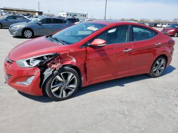  Salvage Hyundai ELANTRA