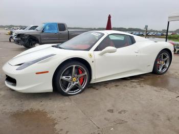  Salvage Ferrari 458 Spider