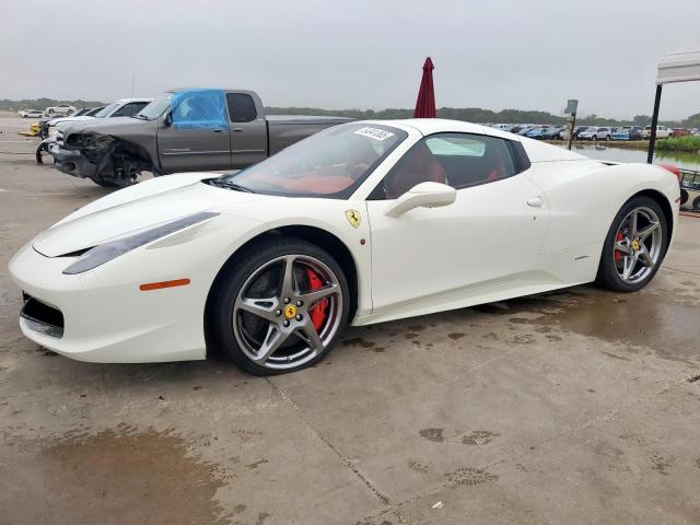  Salvage Ferrari 458 Spider