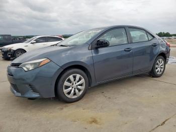  Salvage Toyota Corolla