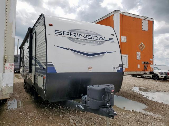  Salvage Springdale  Sprinter Travel Trl
