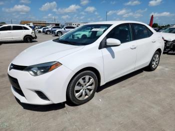  Salvage Toyota Corolla