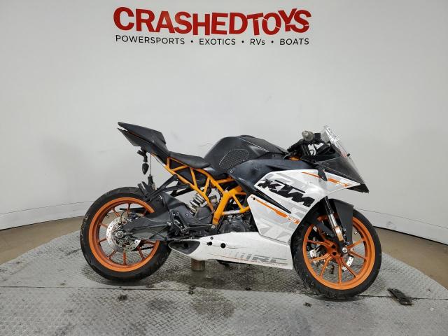  Salvage KTM Motorcycle