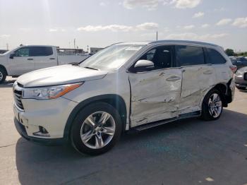  Salvage Toyota Highlander