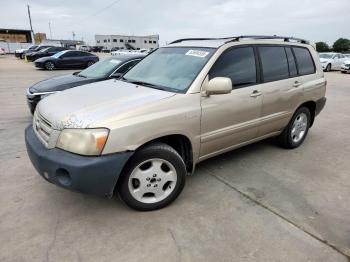  Salvage Toyota Highlander