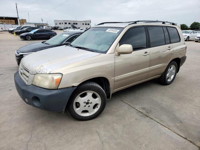  Salvage Toyota Highlander