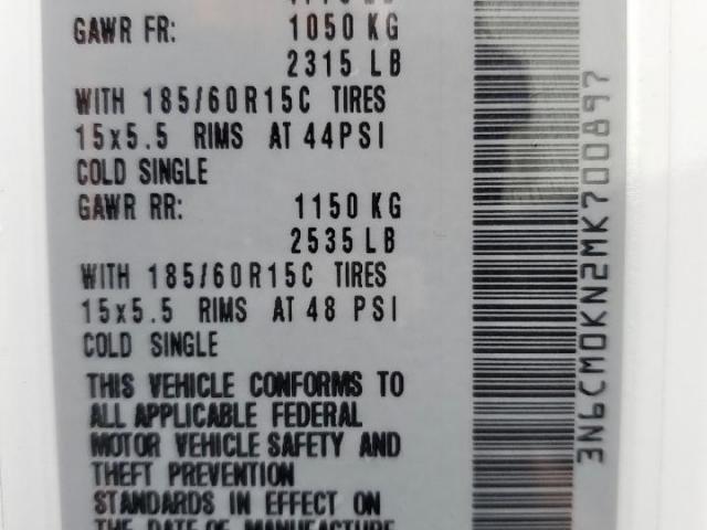 Nissan Nv 2.5s Image 5