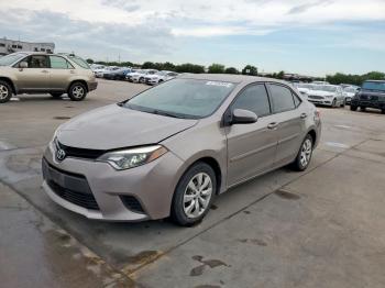  Salvage Toyota Corolla