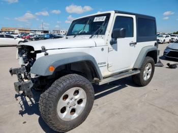  Salvage Jeep Wrangler