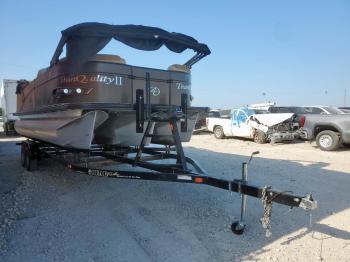  Salvage Avalon Boat