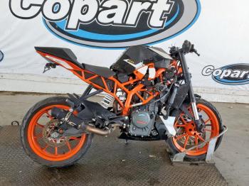  Salvage KTM Motorcycle