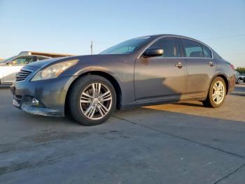  Salvage INFINITI G37