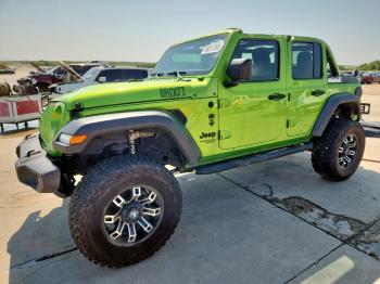  Salvage Jeep Wrangler