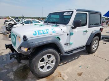  Salvage Jeep Wrangler