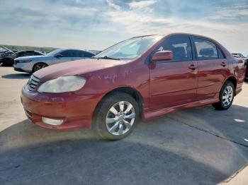  Salvage Toyota Corolla
