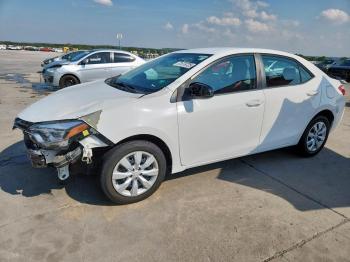  Salvage Toyota Corolla