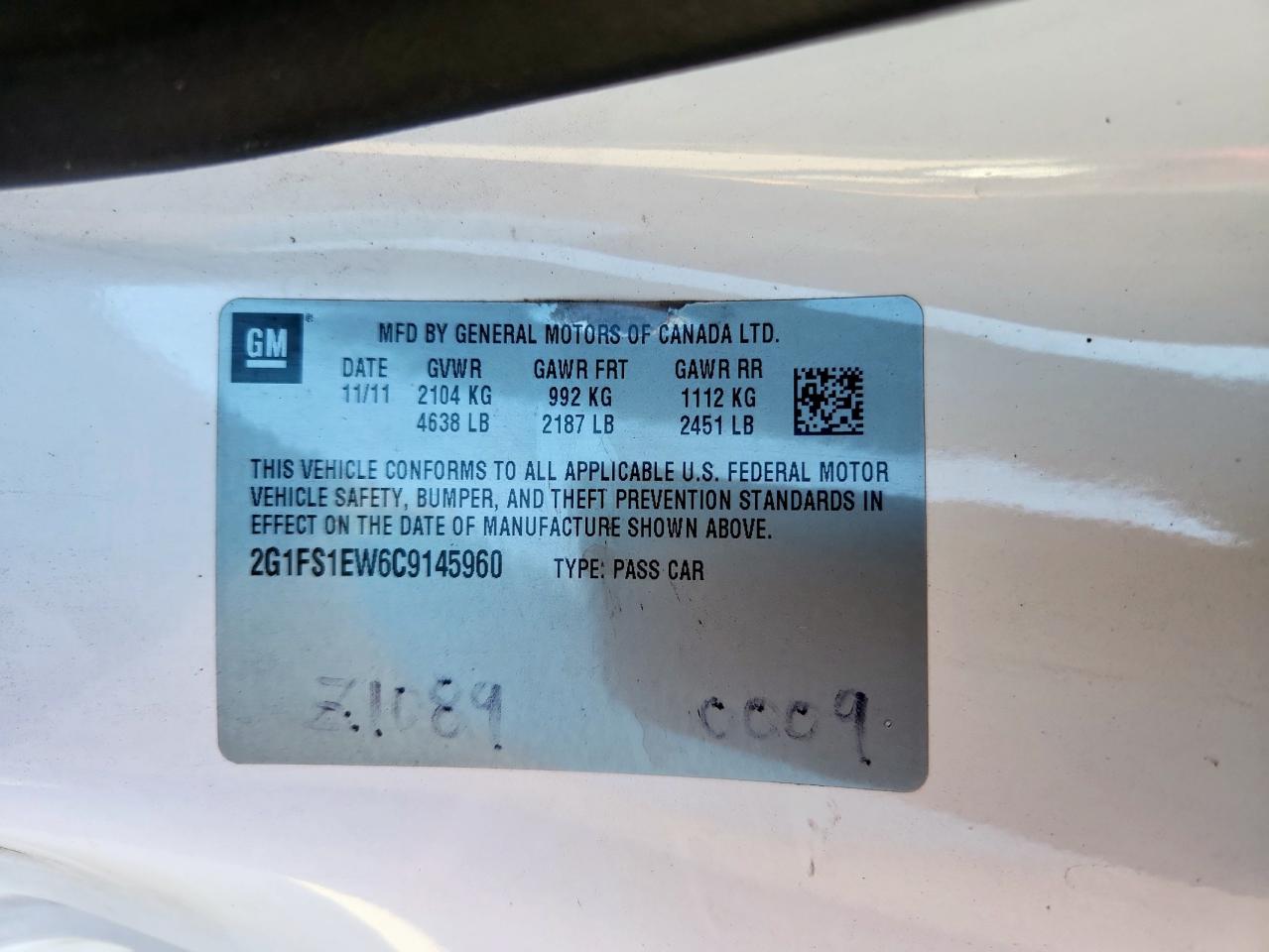 Chevrolet Camaro Ss Image 9