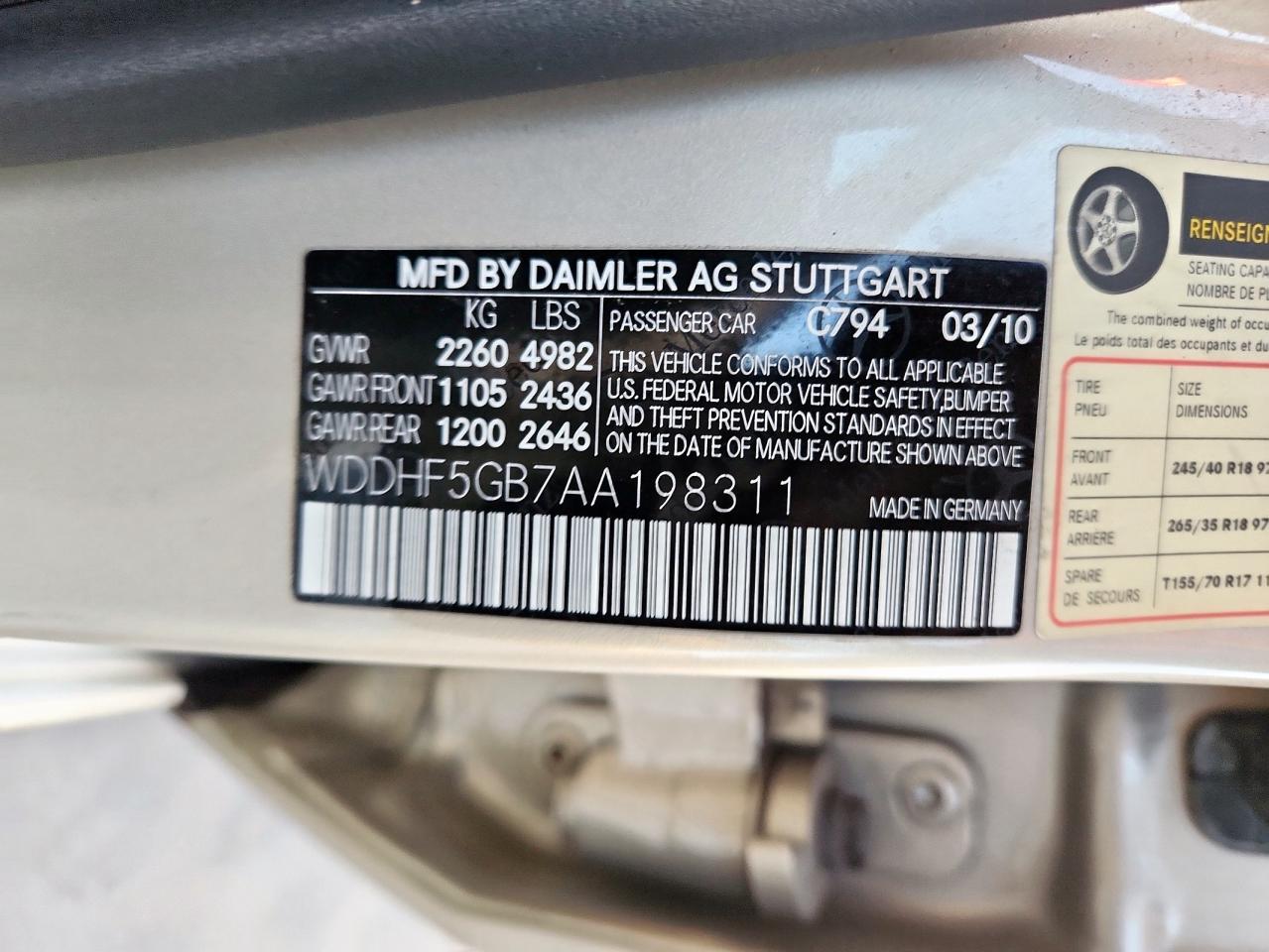 Mercedes-Benz E-Class 350 Image 9