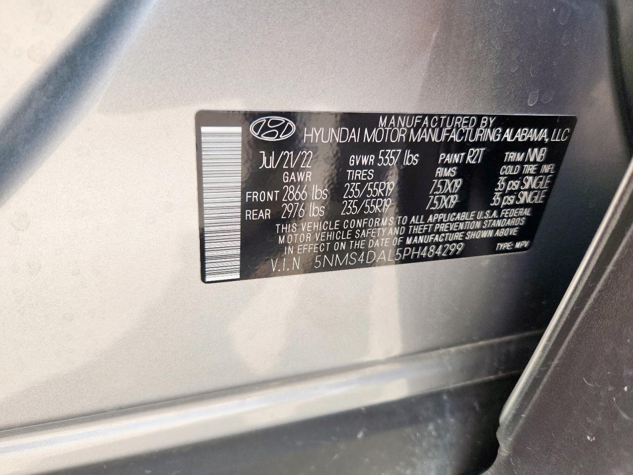 Hyundai SANTA FE Limited Image 12