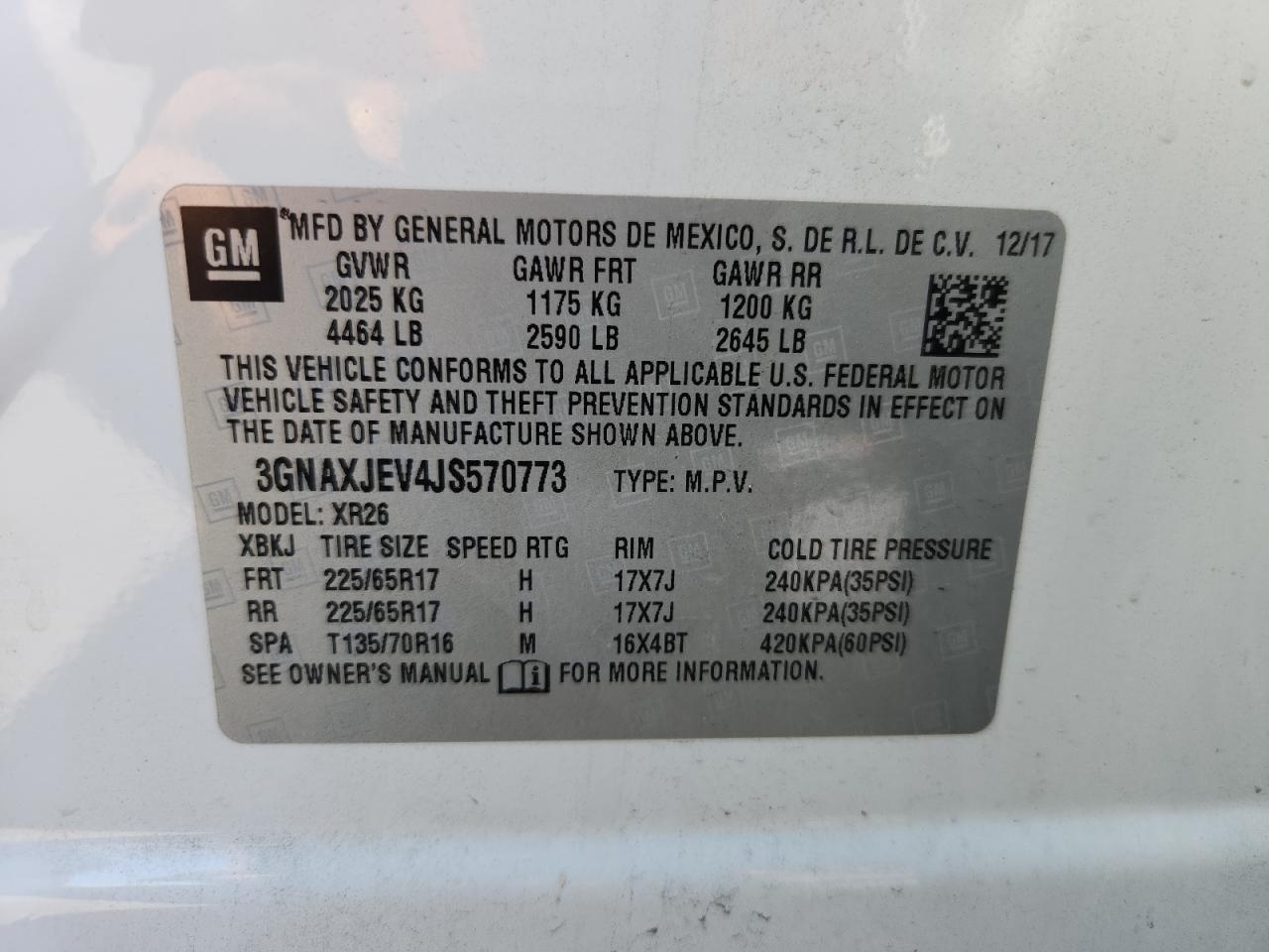 Chevrolet Equinox Lt Image 11