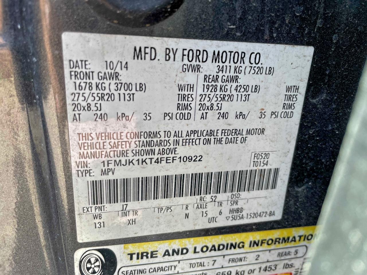 Ford Expedition El Limited Image 9